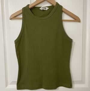 Boden Olive Green Tank Top Size M